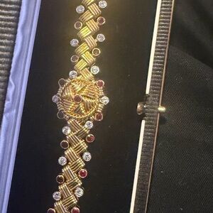 Elegant Gold and Silver Women's Bracelet